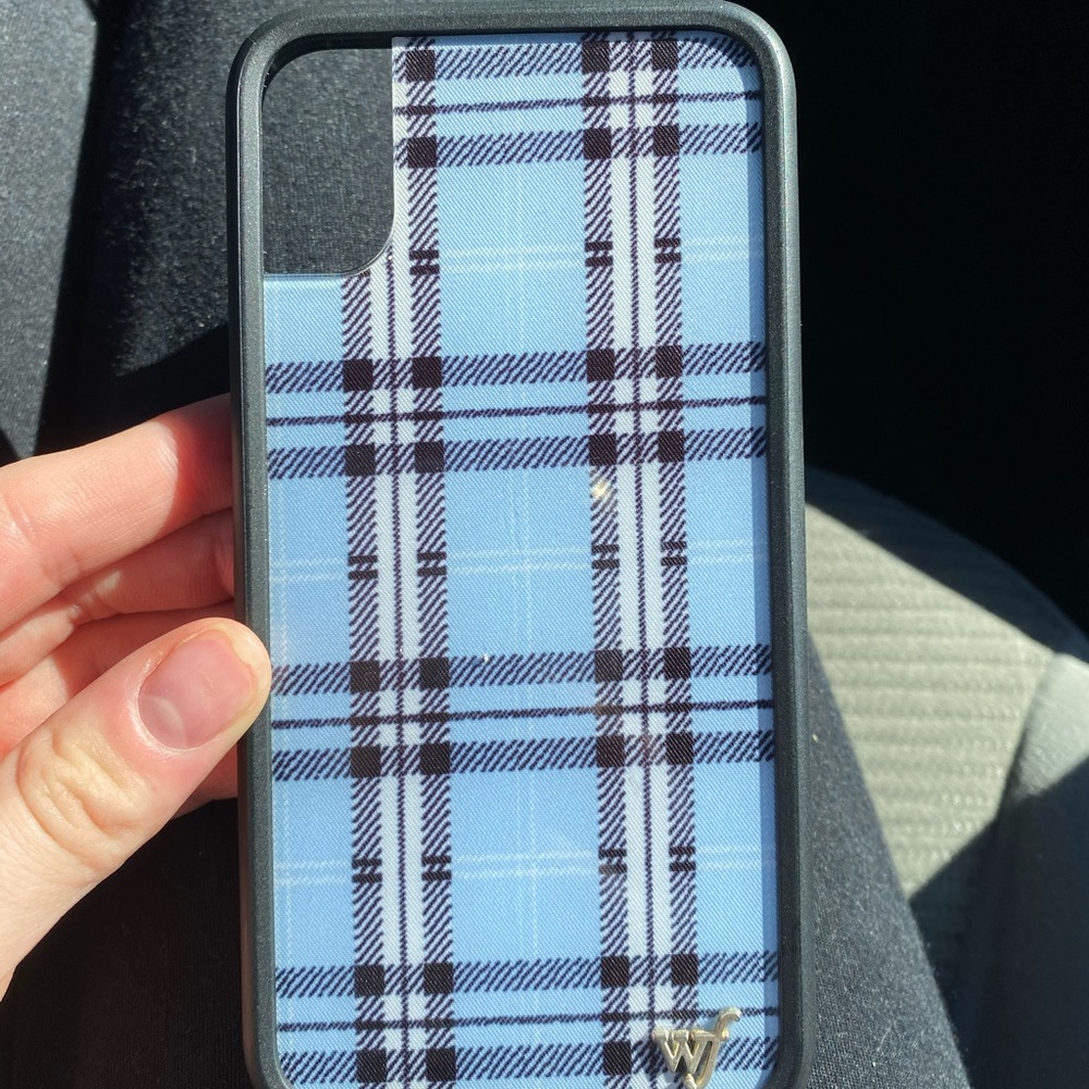 Plaid Wildflower Case